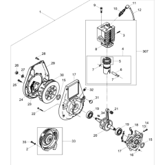 Engine-WM 80 Assembly
