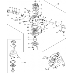 Carburetor Assembly for BS50-2i