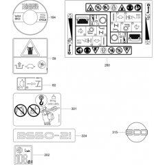 Labels Assembly for BS50-2i