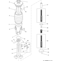 Guide Cylinder for Wacker BS500