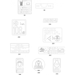 Labels Assembly for BS60-2