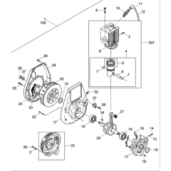 Engine WM80 Assembly
