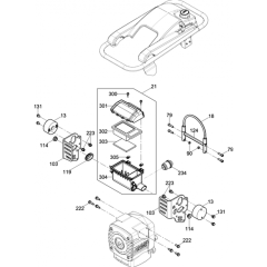 Air Cleaner for Wacker BS60-2