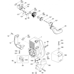 Engine Assembly for Wacker BS60-2
