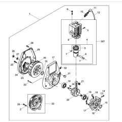 Engine-WM80 Assembly