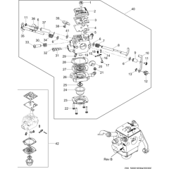 Carburetor Assembly for BS60-2i