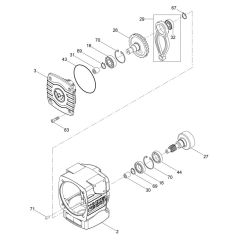 Crankcase Assembly for Wacker