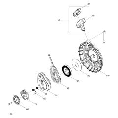 Recoil Starter for Wacker BS62-2