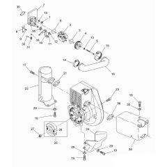 Air Duct, Muffler Assembly