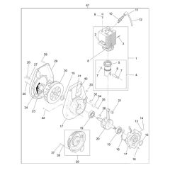 Engine Assembly for Wacker BS65Y