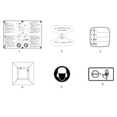 Decals for Wacker BS65Y