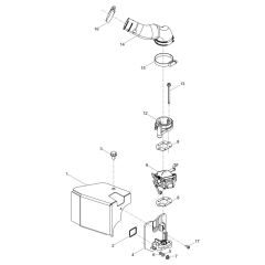 Air Duct Assembly for Wacker BS70-2plus