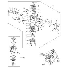 Carburettor Assembly for Wacker