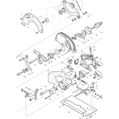 Makita BSR730 Main Assembly
