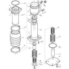 Spring and Guide Unit