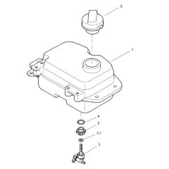 Fuel Tank for Bomag BT60/4