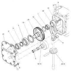 Transmission Cover for Bomag