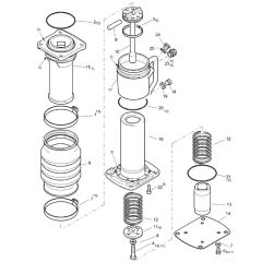 Spring And Guide Unit