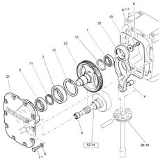 Transmission Cover for Bomag