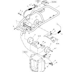 Steering Handle for Bomag BT65/4