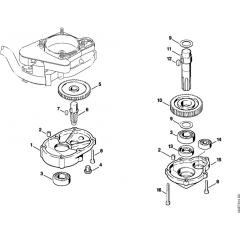 Gear Head Assembly for Stihl BT106