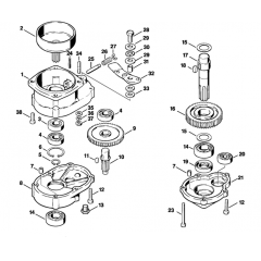 Gear Head for Stihl BT106