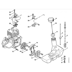 Fuel Tank Clutch Assembly
