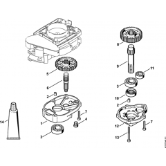 Gear Head Assembly for Stihl BT121