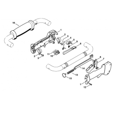Control Handle for Stihl BT121