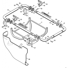 Handlebar Assembly for Stihl BT121