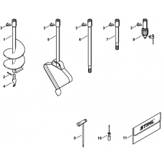 Augers & Tools for Stihl BT121-Z