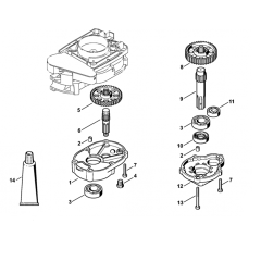 Gear Head Assembly for Stihl BT121-Z