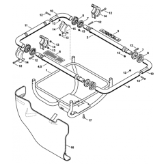 Handlebar Assembly for Stihl BT130