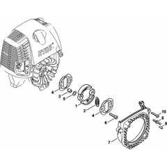 Clutch Fan Housing for Stihl BT130
