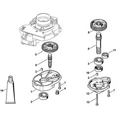 Gear Head Assembly for Stihl BT130