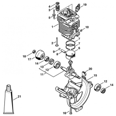 Cylinder Engine Pan Assembly