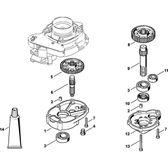 Gear Head Assembly for Stihl BT130 Z