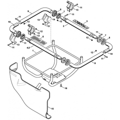 Handlebar Assembly for Stihl BT131