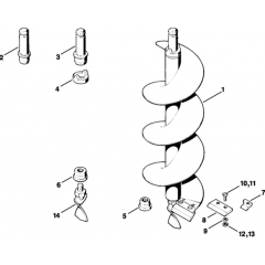 Earth Auger Assembly for Stihl