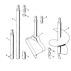 Shank Extension for Stihl BT308