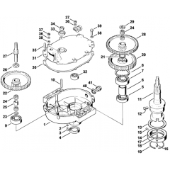 Gear Head Assembly for Stihl BT360