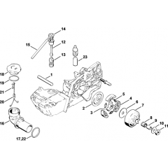 Clutch Assembly for Stihl BT360