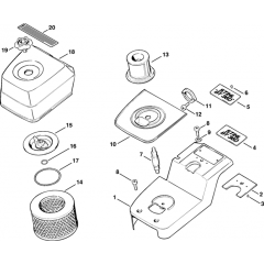 Filter Housing for Stihl BT360