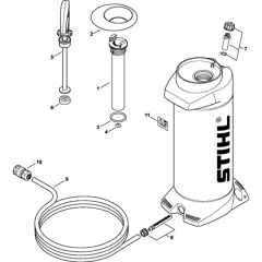 Water Tank Assembly for BT45