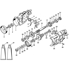 Gear Head Assembly for Stihl BT45