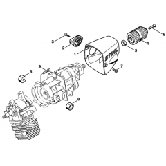 Shroud Assembly for Stihl BT45