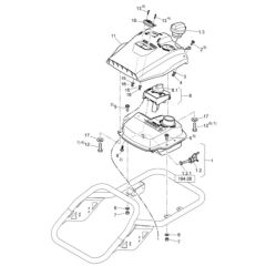 Fuel Tank for Bomag BT60