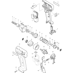 Makita BTD042 Main Assembly