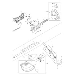 Handle & Shield for Makita BUR360