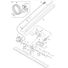 Husqvarna BV 20G Screed Assembly